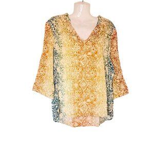 AVEC Bohemian Peasant Top